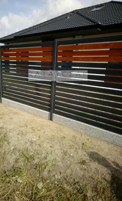 Brama Skrzydłowa PROFILOWA 1,70m PALISADA KOLOR