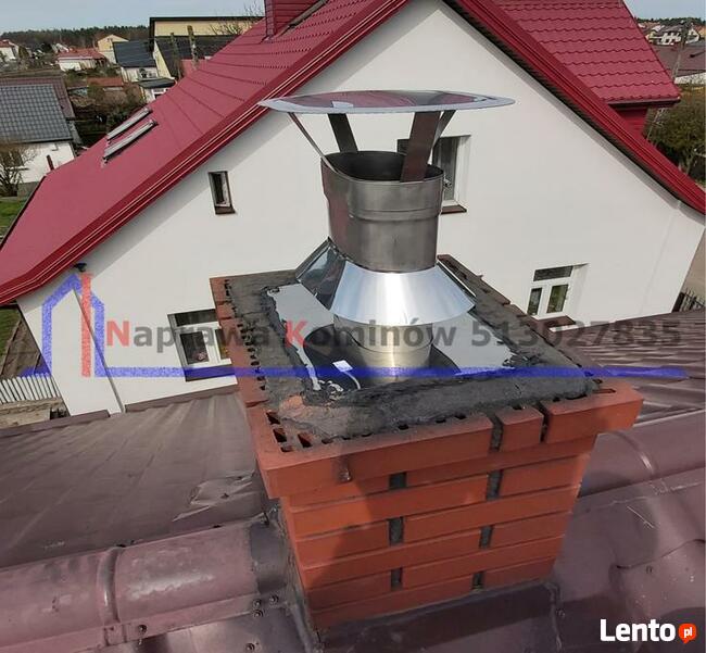 Wkład do komina owalny z montażem