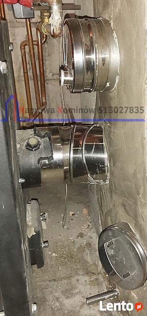 Wkład do komina owalny z montażem