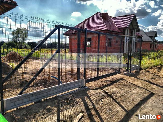 Brama przesuwna Samonośna 1,50x4,00m OCYNK Panel