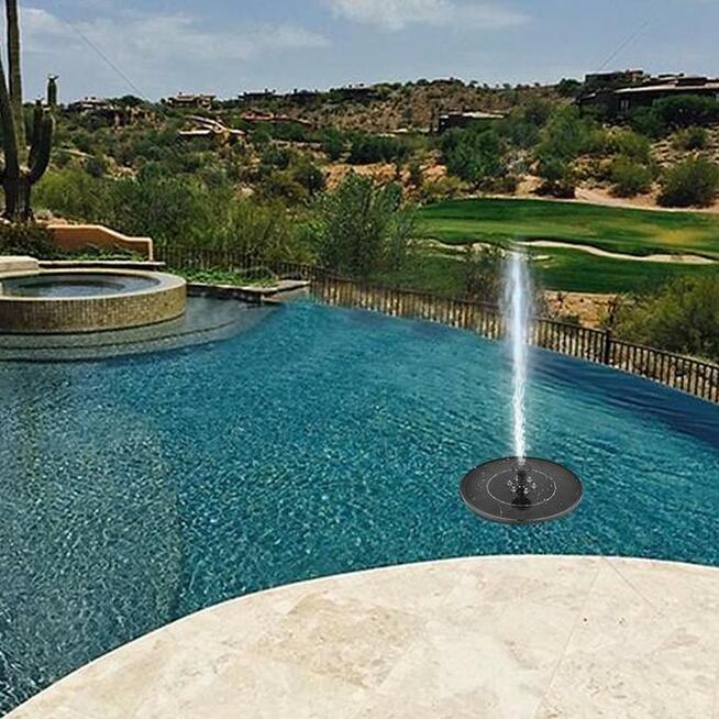 POMPA.solar FONTANNA.OCZKO WODNE.Staw.Podświetlenie