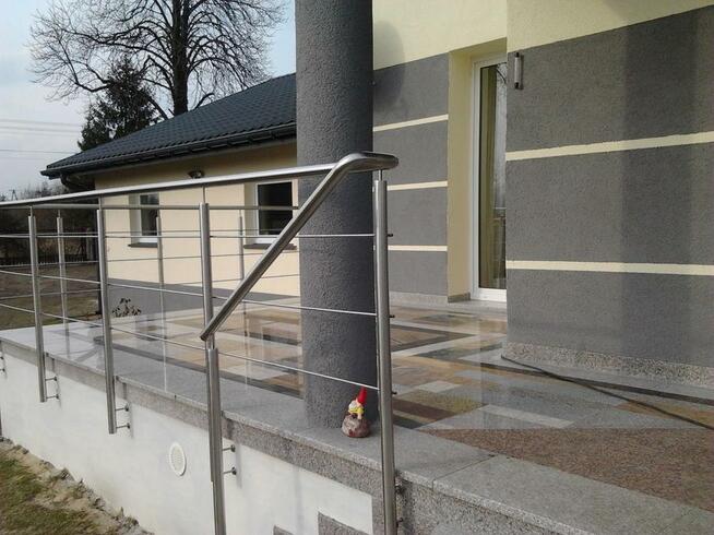 Balustrady ze stali nierdzewnej poręcze barierki balustrada
