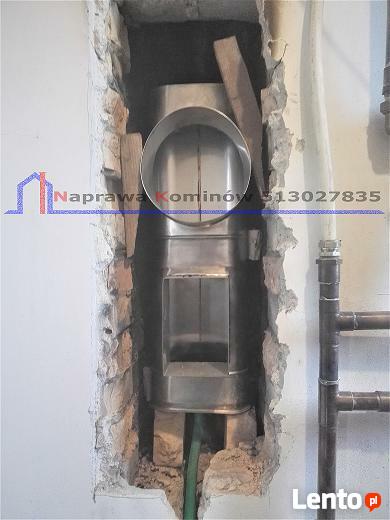 Wkład do komina owalny z montażem