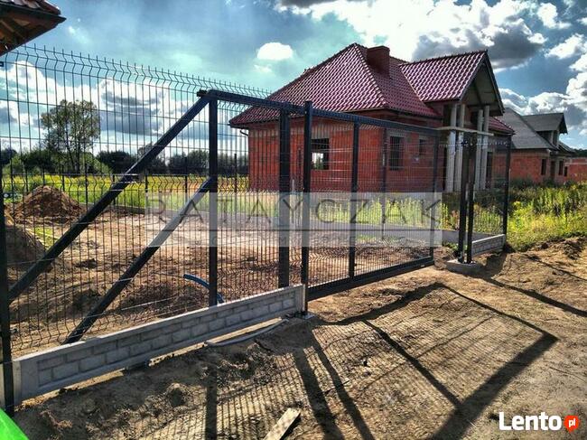 Brama Skrzydłowa Rozwierna 1,50m KOLOR