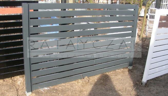 Furtka Bramka Palisada Komplet 1,70m Profilowa