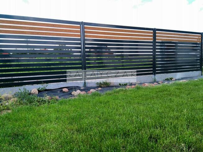 Brama Skrzydłowa PROFILOWA 1,70m PALISADA KOLOR