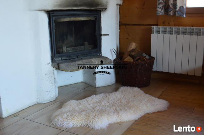 SKÓRA OWCZA NATURALNA BIAŁA Kręcony Włos PRODUCENT