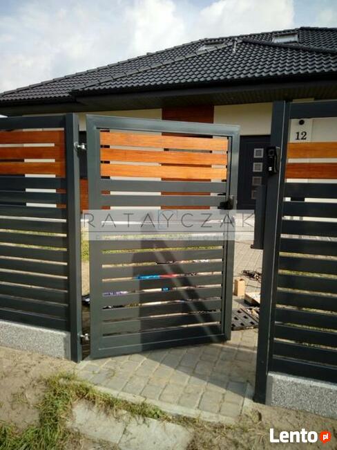 Brama Skrzydłowa PROFILOWA 1,50m KOLOR PALISADA