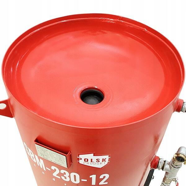 Polska piaskarka syfonowa Land Reko 230l piaskarka mobilna