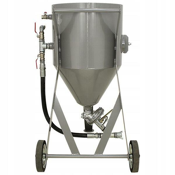 Polska piaskarka syfonowa Land Reko 170L + osprzęt Piaskarka