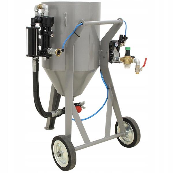 Piaskarka hydropiaskarka sodowarka 76L ZESTAW BHP piaskarka