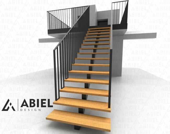 Abiel Design Balustrady Schody Ściany - Drzwi Loft Tarnów