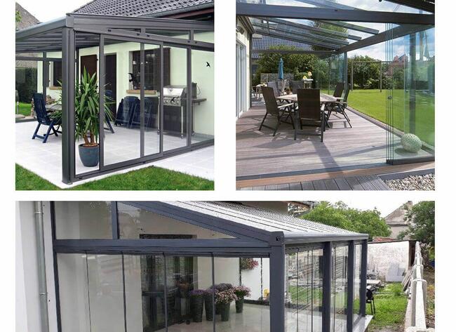 Zadaszenie Tarasu egroNexhed 3x5m szkło