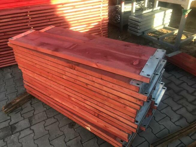 Rusztowanie stalowe typ Plettac 126 m2 Elewacyjne 6x21m NOWE