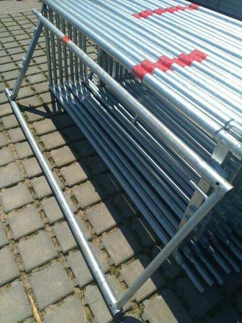 Rusztowanie stalowe typ Plettac 126 m2 Elewacyjne 6x21m NOWE