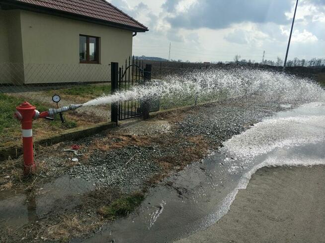 Badanie hydrantów p.poż. zewnętrznych wewnętrznych