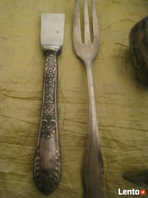 Kieliszki posrebrzane z PRL, met 1