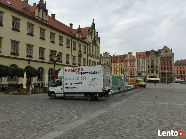 Tanie Przeprowadzki Wroclaw Przewóz Palet auto z windą
