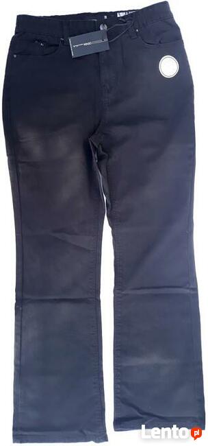 40 spodnie jeansy damskie Denim Essentials czarne