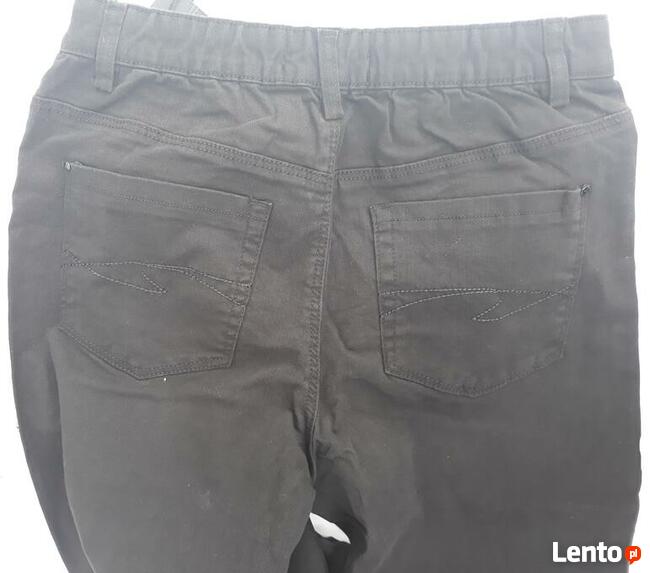 40 spodnie jeansy damskie Denim Essentials czarne