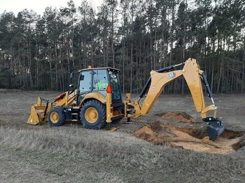 Usługi koparko-ładowarką.