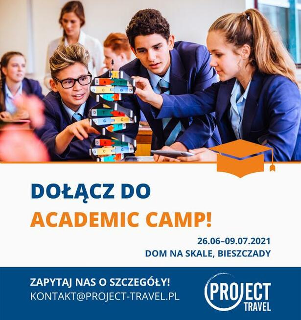 Obóz językowy ACADEMIC CAMP w Polsce 2021!