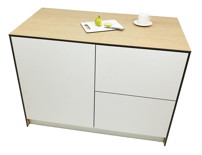 Blaty kompaktowe obróbka, montaż. Mat. własny i powierzony.