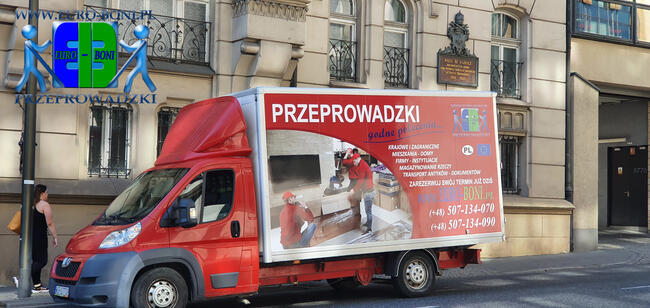 Przeprowadzki Żyrardów Transport mebli, rzeczy z wnoszeniem