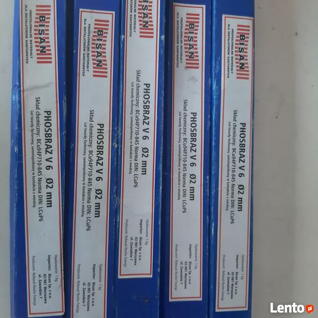 lut twardy fosforowy phosbraz v6 2mm