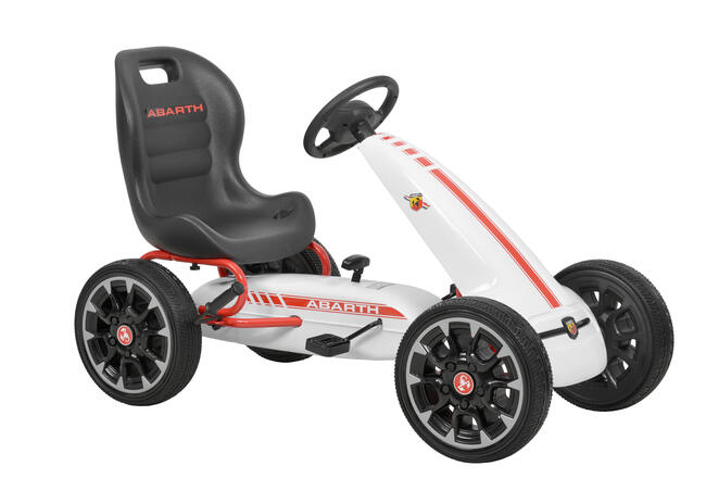 Gokart na pedały Hecht Abarth White
