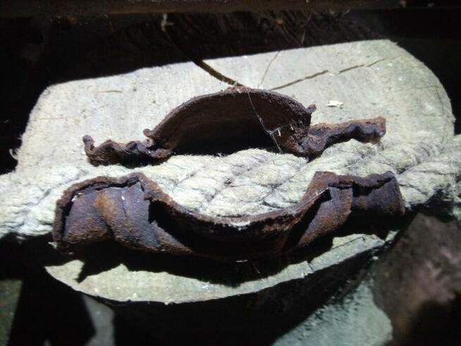 Skóry do obszycia wzmocnienia do drabina z grubej liny