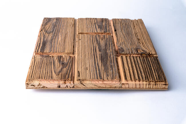 Panele ścienne CEGŁA 8 stare drewno panel 3D