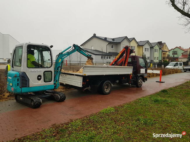 Usługi, Transport HDS, Wywrotka, MiniKoparka Koparka TANIO!!!