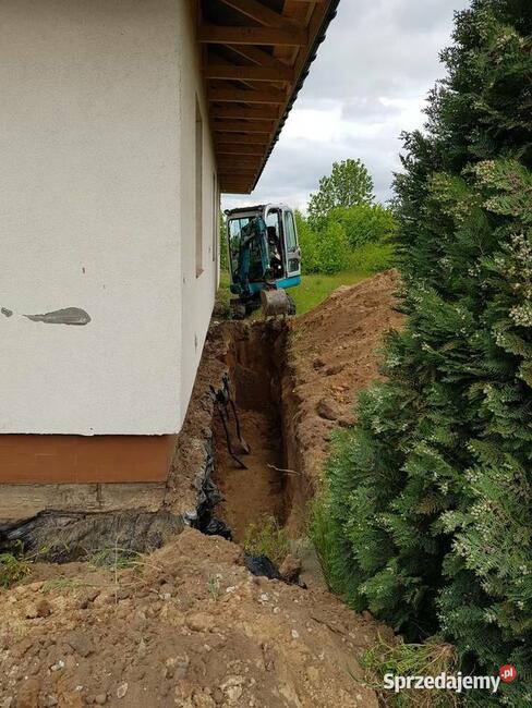 Usługi Wynajem Minikoparka Koparka Prace Wywrotka Hds