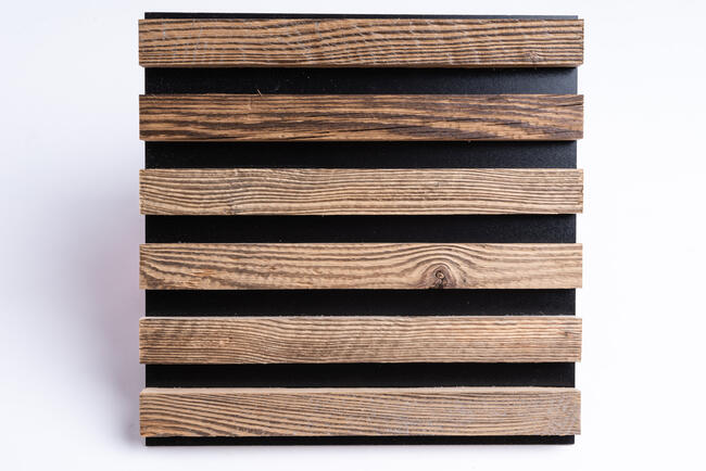 Panele ścienne LAMELKA 3 stare drewno panel 3D