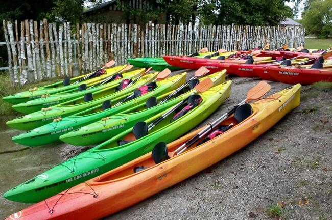 Kajaki na Kaszubach - spływ kajakowy - rzeka Wda