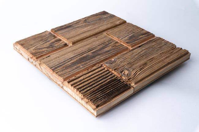 Panele ścienne CEGŁA 8 stare drewno panel 3D