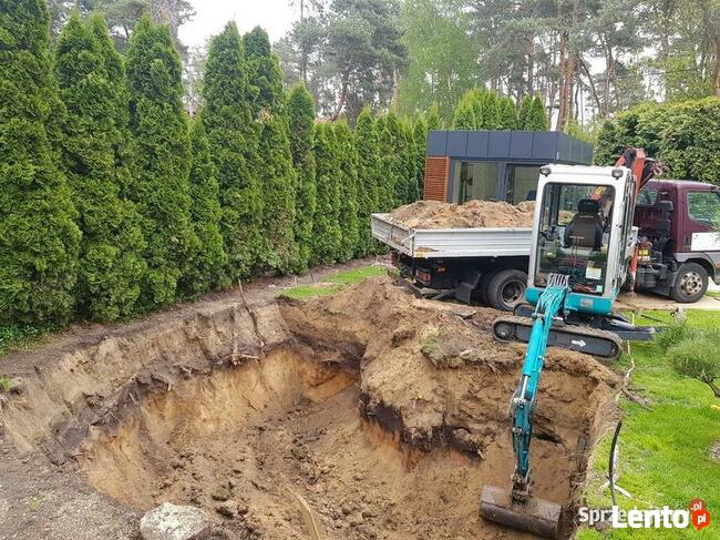 Usługi Wynajem Minikoparka Koparka Prace Wywrotka Hds