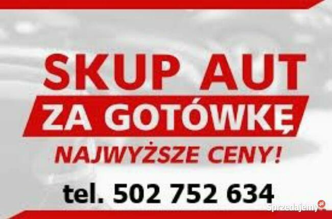 Skup samochodów wszystkich marek i w każdym stanie.