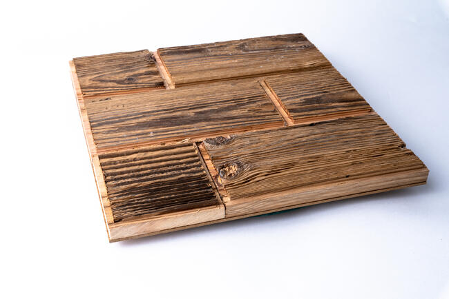 Panele ścienne CEGŁA 8 stare drewno panel 3D