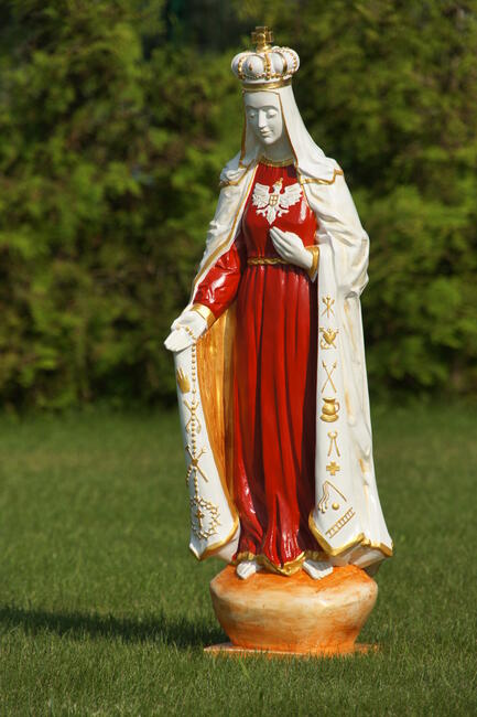 Figurka Matka Boża Królowa Polski. Matka Boska Licheńska