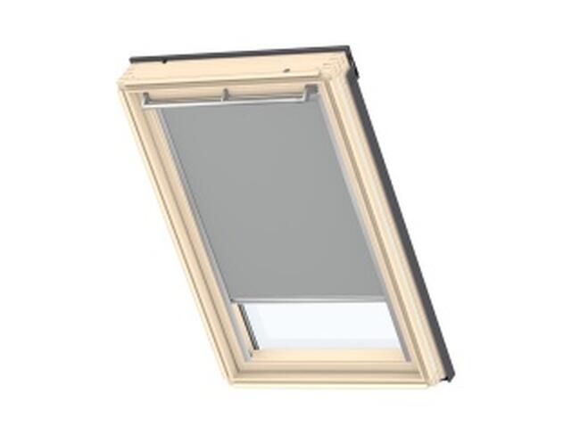 Roleta zaciemniająca DKL M06 1085 kolor beż do okien VELUX