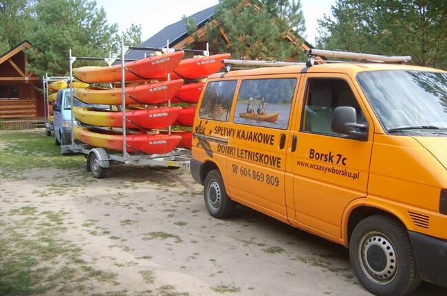 Kajaki na Kaszubach - spływ kajakowy - rzeka Wda