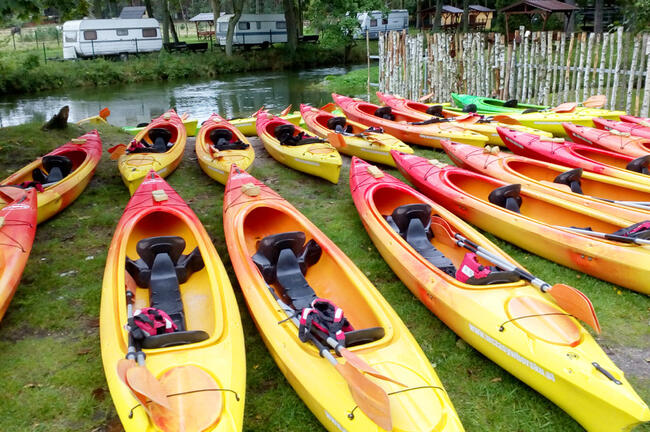 Kajaki na Kaszubach - spływ kajakowy - rzeka Wda