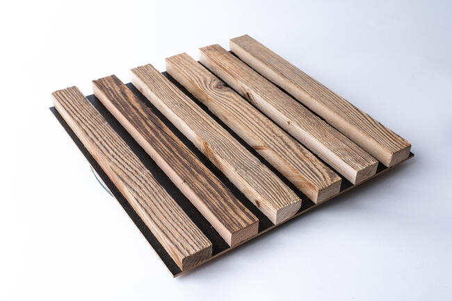 Panele ścienne LAMELKA 3 stare drewno panel 3D