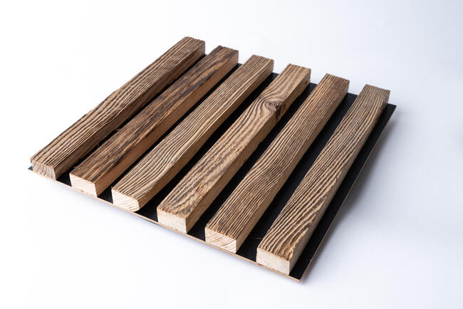 Panele ścienne LAMELKA 3 stare drewno panel 3D