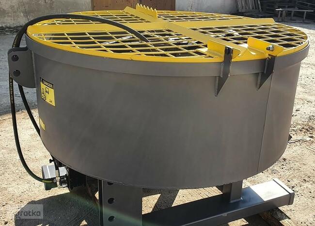 MIESZALNIK BĘBNOWY DO BETONU HYDRAULICZNY - HYDR 400-1200