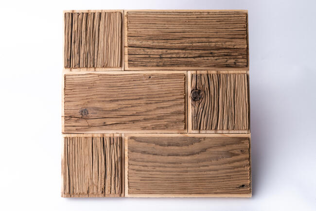 Panele ścienne CEGŁA 8 stare drewno panel 3D