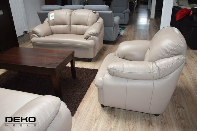 Elegancki komplet Tajfun 100% skora naturalna