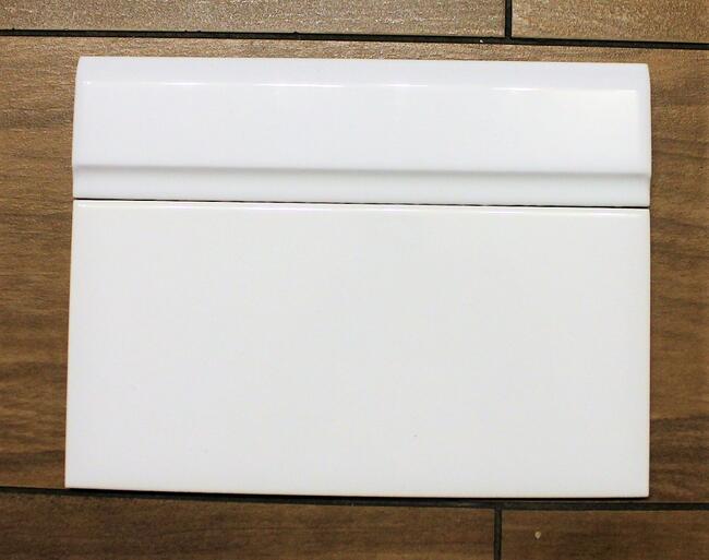 Tamoe listwa ceramiczna wykończeniowa profil czarny/biały